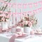 2-Pack Pink Bow Garland Banner – Baby Shower & Birthday Party Decor